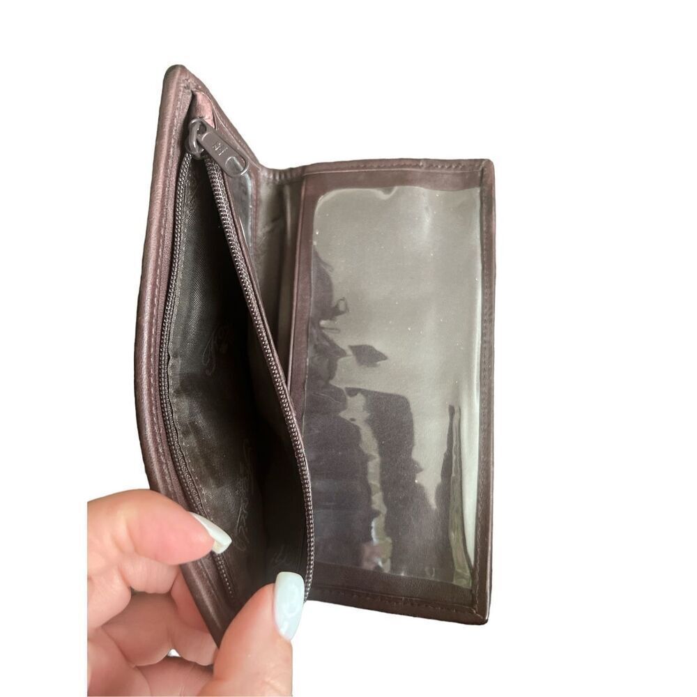 ✨Fossil Derrick Bifold Brown Leather Wallet✨ - Picture 5 of 5